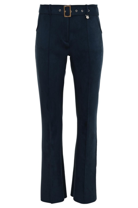 Zizo blauwe dames broek | Vooraanzicht