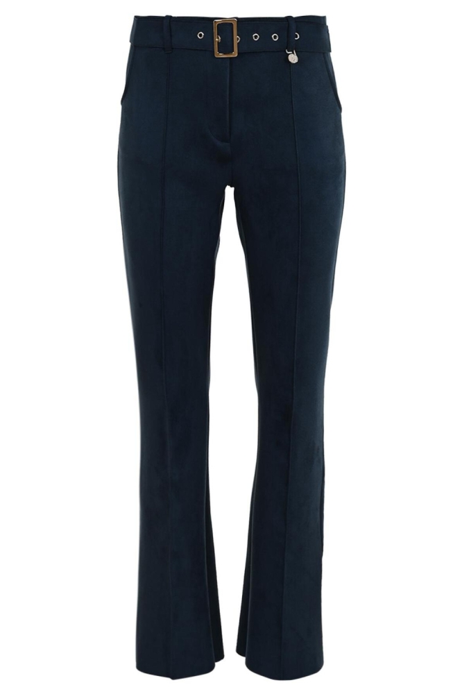Zizo blauwe dames broek | Vooraanzicht