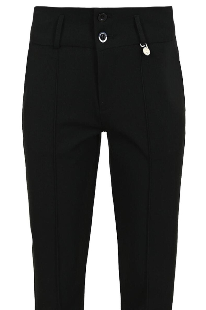 Zizo zwarte dames broek | Close up