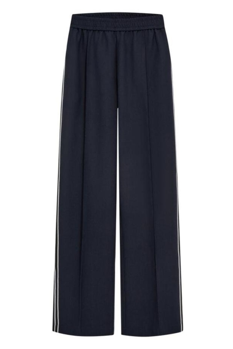 Freequent blauwe dames broek | Vooraanzicht