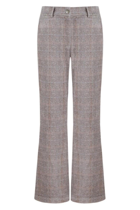 C&S The Label camel dames broek | Vooraanzicht
