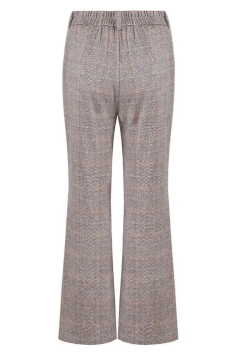 C&S The Label camel dames broek | Achteraanzicht