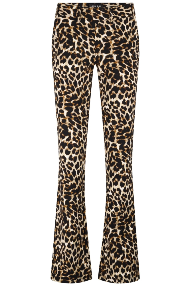 Lady Day multi color dames broek | Vooraanzicht