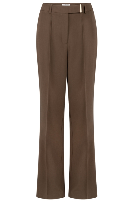 Aaiko bruine dames broek | Vooraanzicht