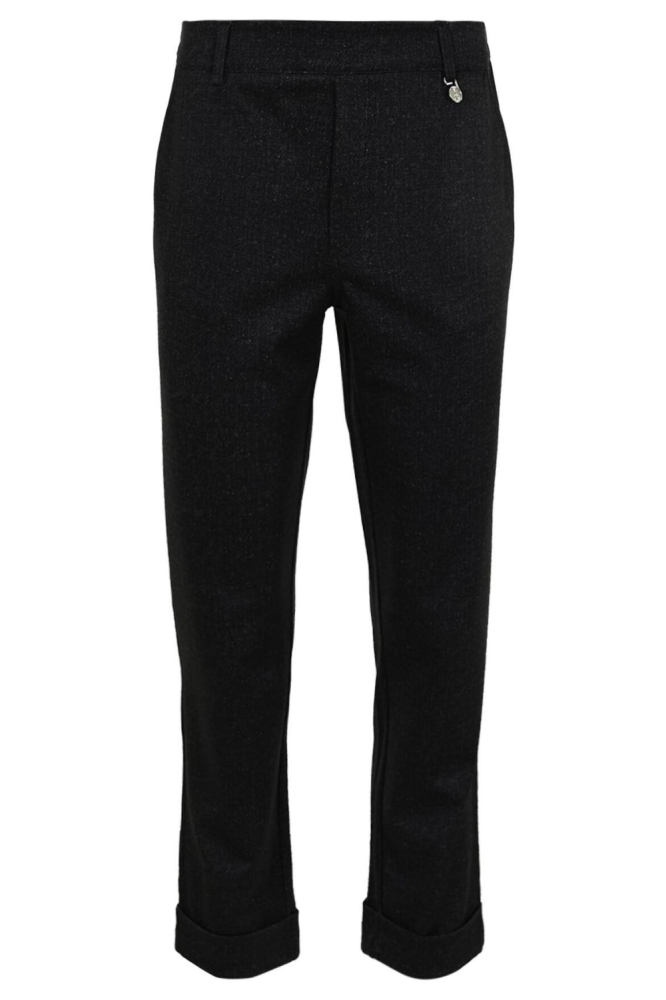 Zizo zwarte dames broek | Vooraanzicht