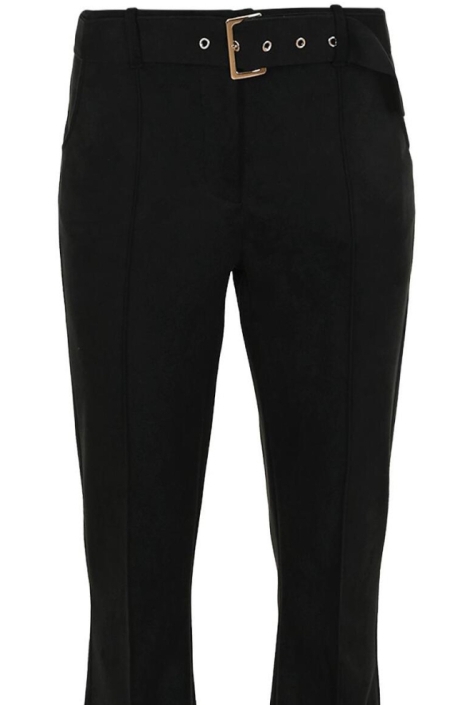 Zizo zwarte dames broek | Close up