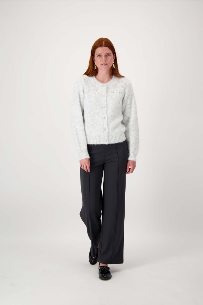 Zusss grijze dames broek | Model