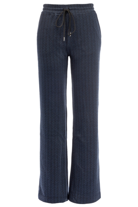 NED blauwe dames broek | Vooraanzicht