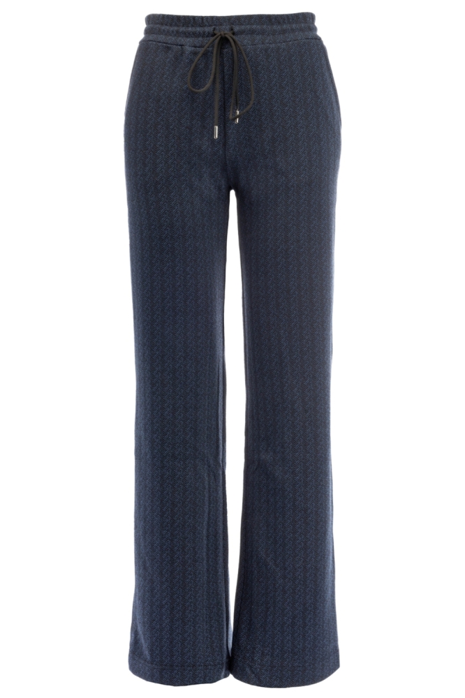 NED blauwe dames broek | Vooraanzicht