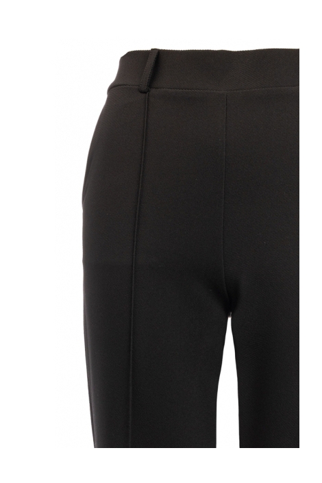 TQ Amsterdam zwarte dames broek | Close up