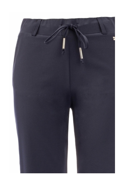 TQ Amsterdam blauwe dames broek | Close up