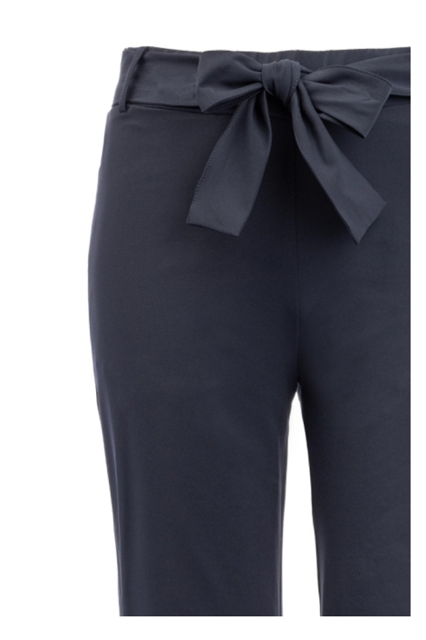 TQ Amsterdam blauwe dames broek | Close up