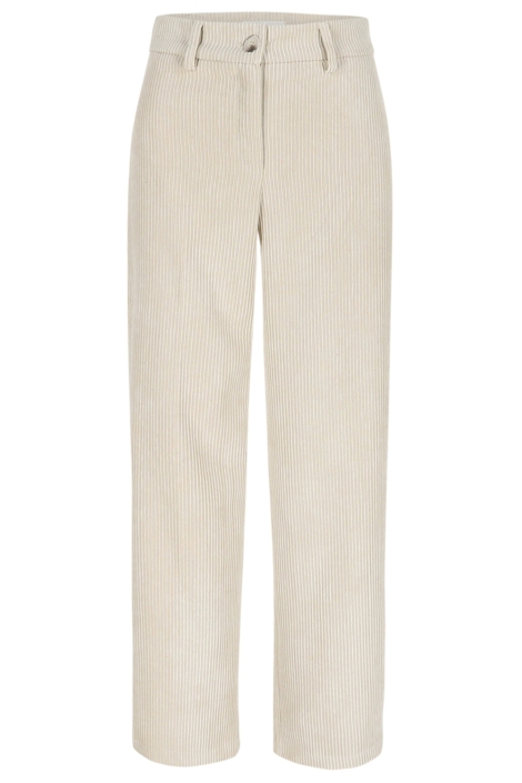 LolaLiza beige dames broek | Vooraanzicht