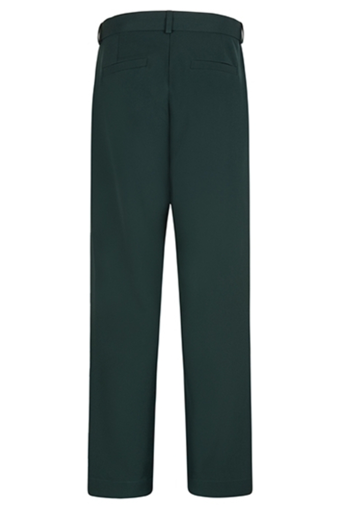 Lofty Manner groene dames broek | Achteraanzicht