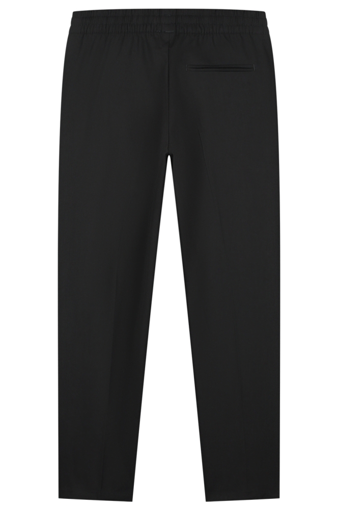 Pure Path zwarte heren broek | Achteraanzicht