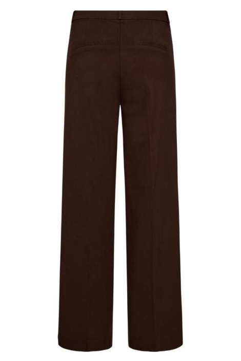 Freequent bruine dames broek | Achteraanzicht