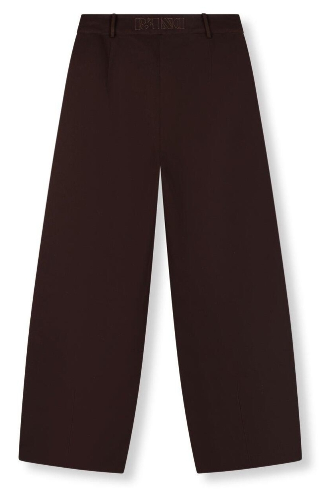 Refined Department bruine dames broek | Achteraanzicht