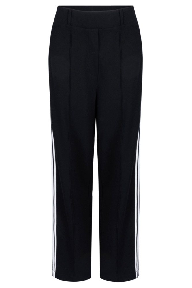 Juffrouw Jansen zwarte dames broek | Vooraanzicht