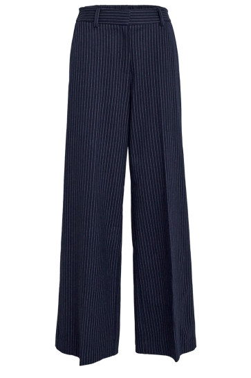 Minus Broek JELENE MID WAIST PANT MI6827 2994S SKY CAPTAIN STRIPE