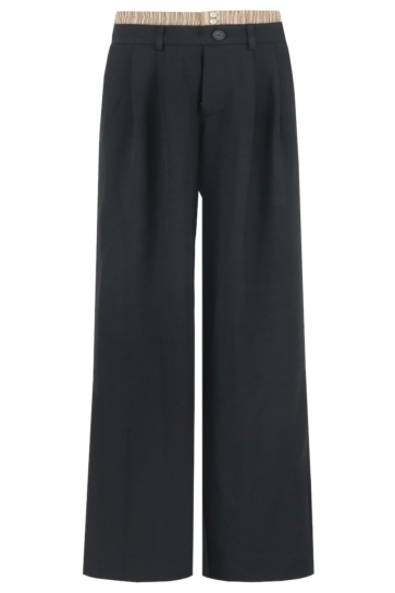 Fluresk Broek RALINA PANTS 25WDF05 001 BLACK