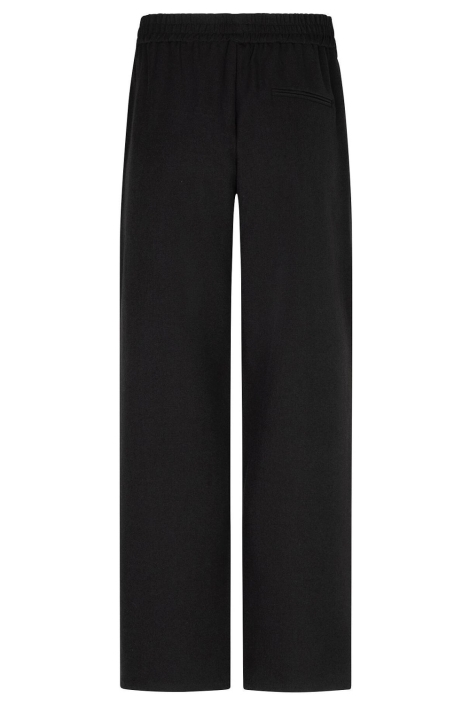 Ydence zwarte dames broek | Achteraanzicht