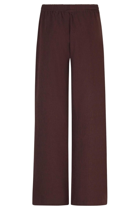 Ydence bruine dames broek | Achteraanzicht