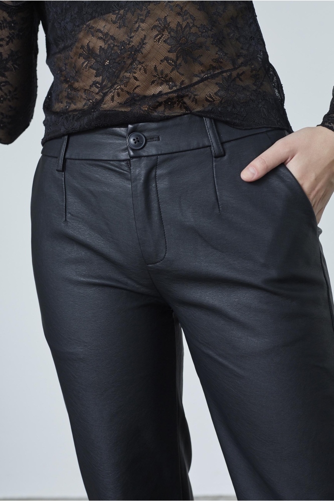 SisterS point zwarte dames broek | Close up