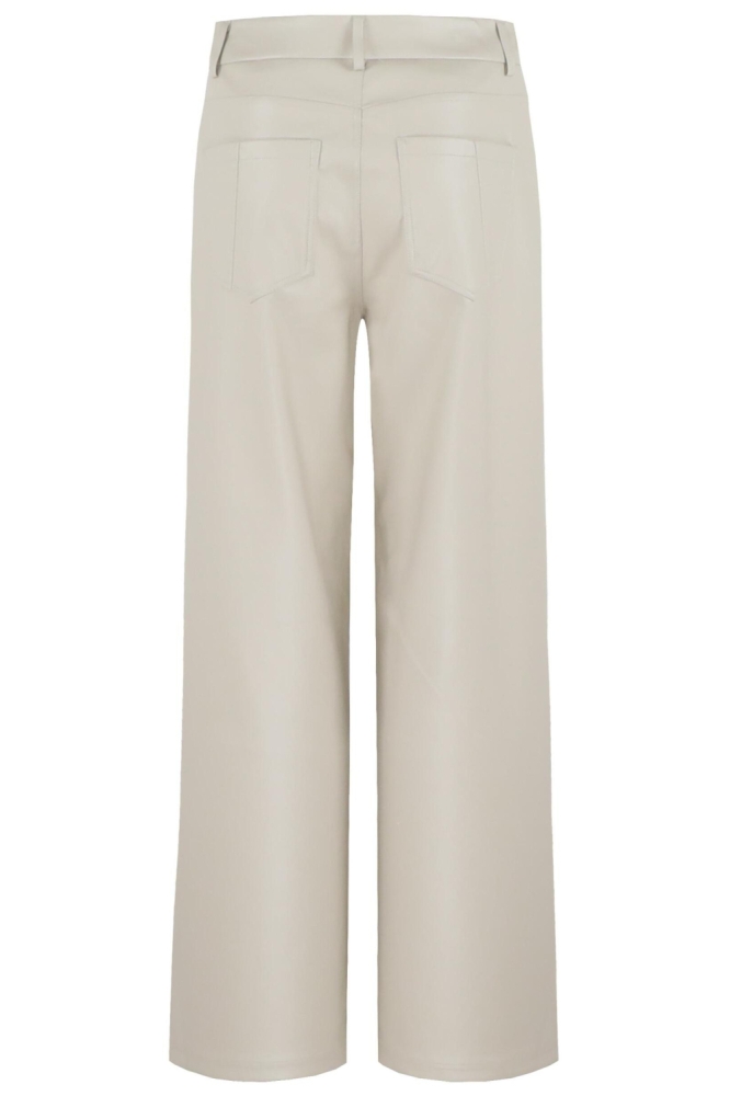 C&S The Label beige dames broek | Achteraanzicht