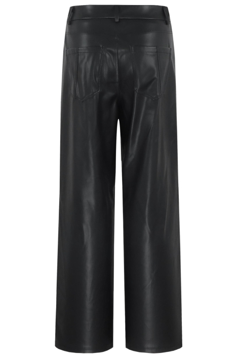 C&S The Label zwarte dames broek | Achteraanzicht