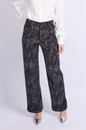 C&S The Label Broek PANDA PANTS 25WFOC19 407 DARK GRAY