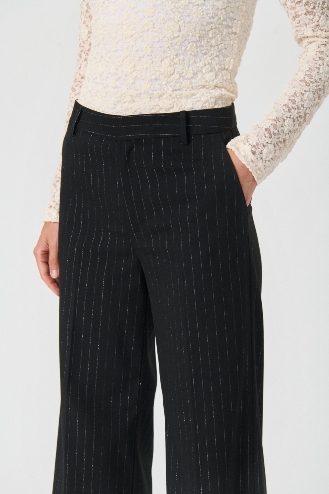 Part Two zwarte dames broek | Close up