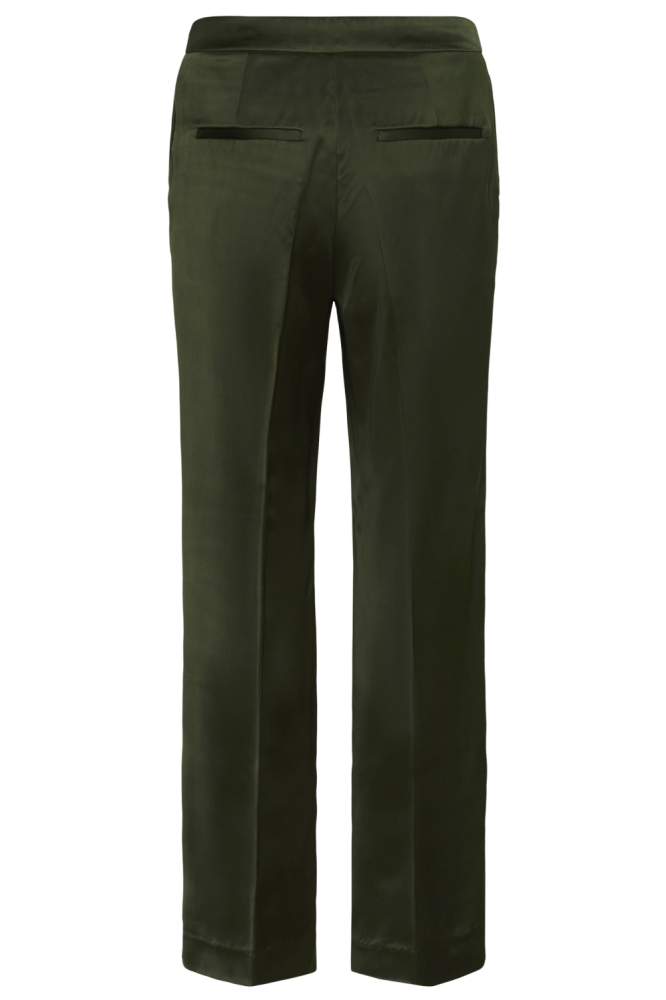 Part Two groene dames broek | Achteraanzicht