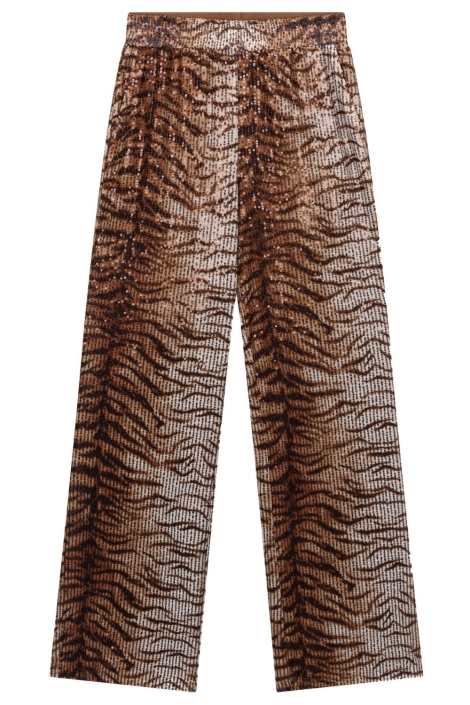 Refined Department camel dames broek | Vooraanzicht