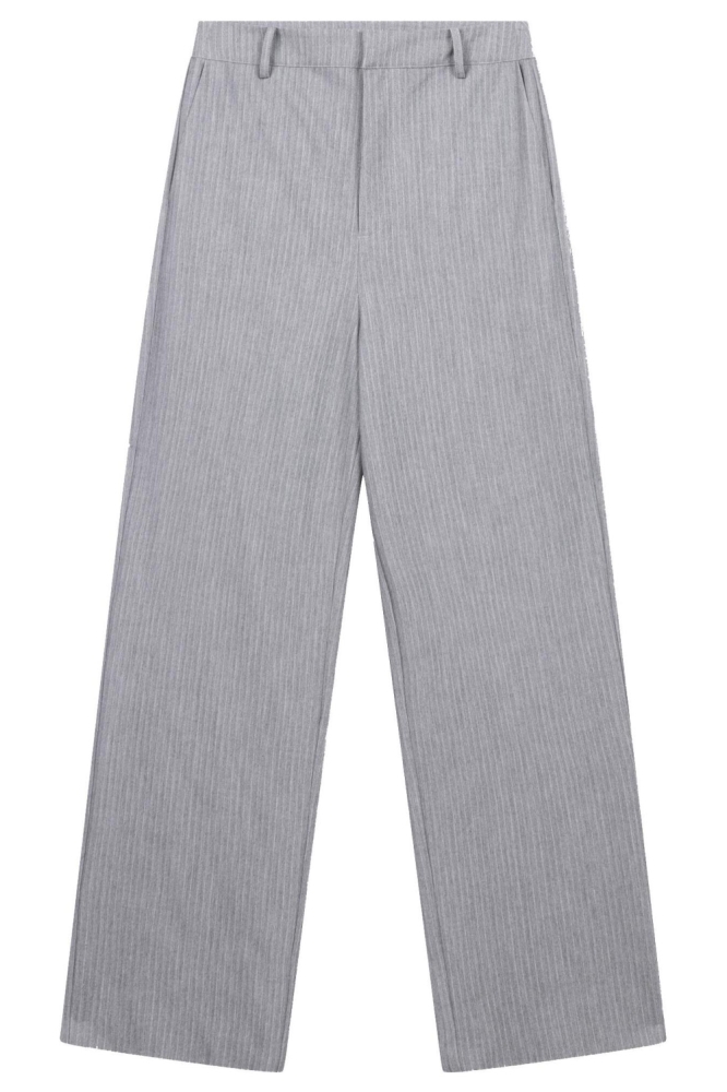 Refined Department grijze dames broek | Vooraanzicht
