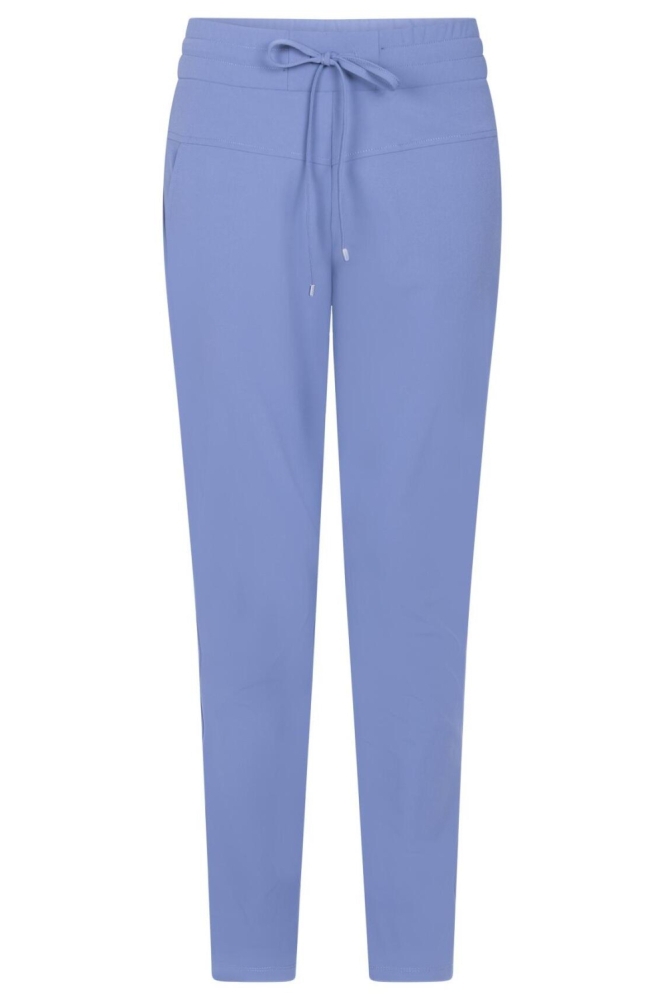 Zoso blauwe dames broek | Vooraanzicht