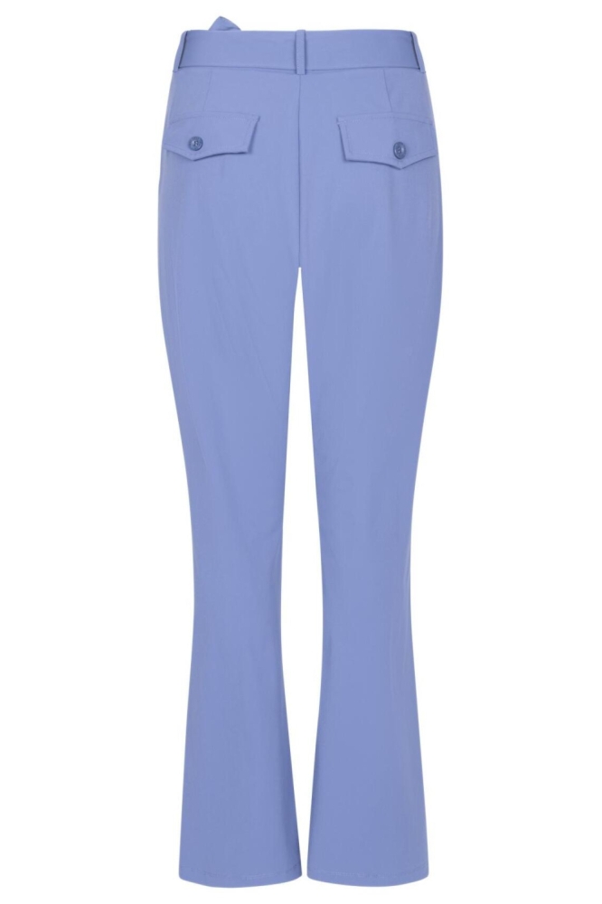 Zoso blauwe dames broek | Achteraanzicht