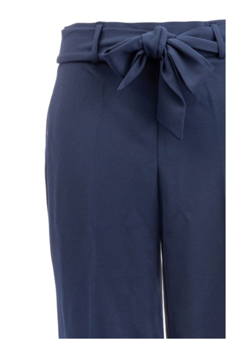 NED blauwe dames broek | Close up