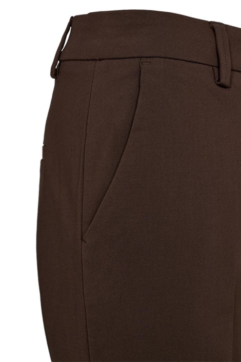 Freequent bruine dames broek | Close up