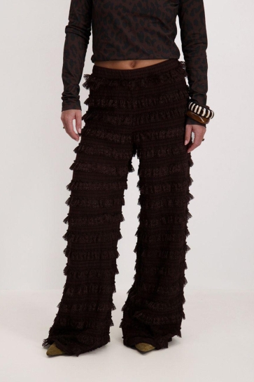 Harper & Yve Broek LO PA AW25P111 FUDGE