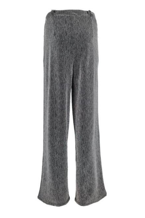 FOS Amsterdam zilveren dames broek | Achteraanzicht