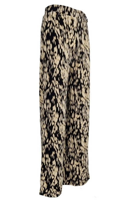 FOS Amsterdam camel dames broek | Zijaanzicht