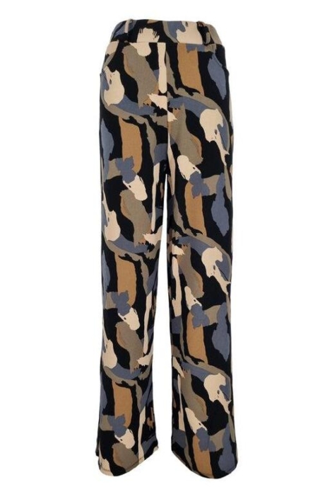 FOS Amsterdam zwarte dames broek | Vooraanzicht