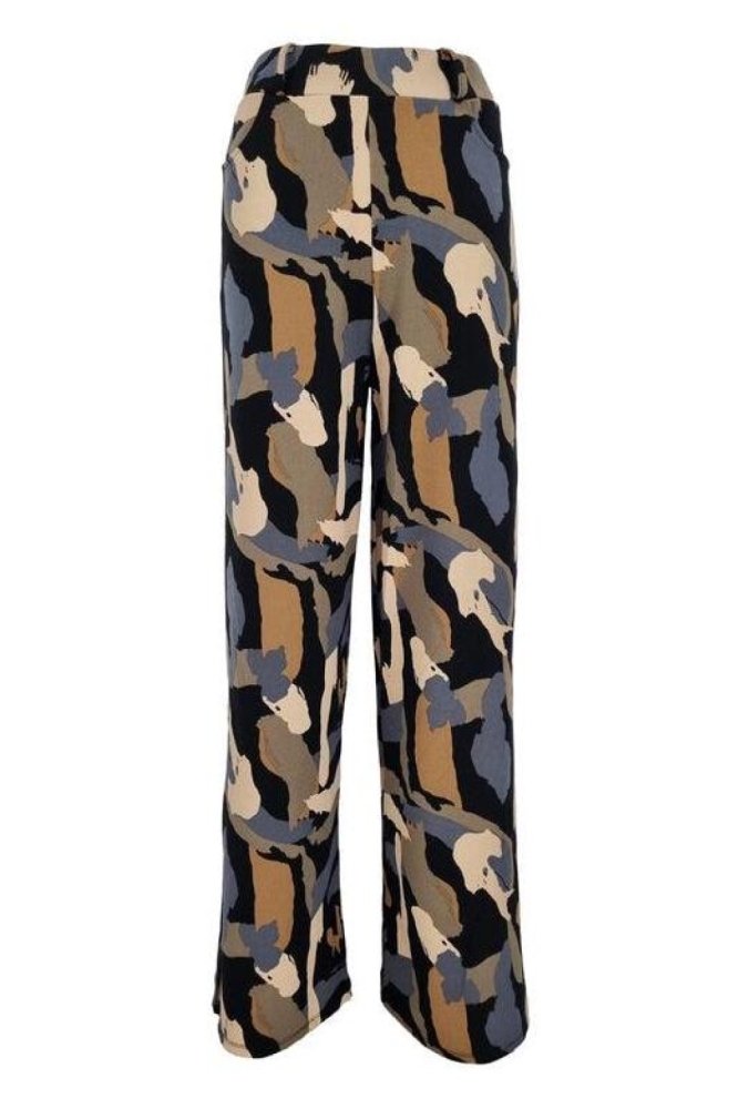 FOS Amsterdam zwarte dames broek | Vooraanzicht