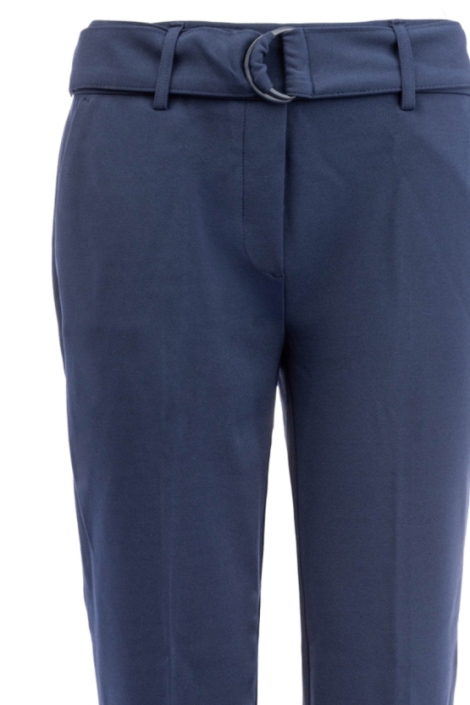 NED blauwe dames broek | Close up