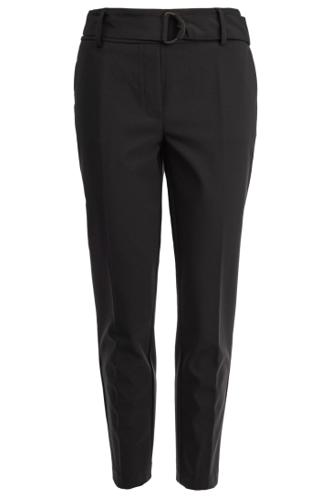 NED Broek JILLIAN CREPE WOVEN ELASTAN 26S2 U245 02 BLACK