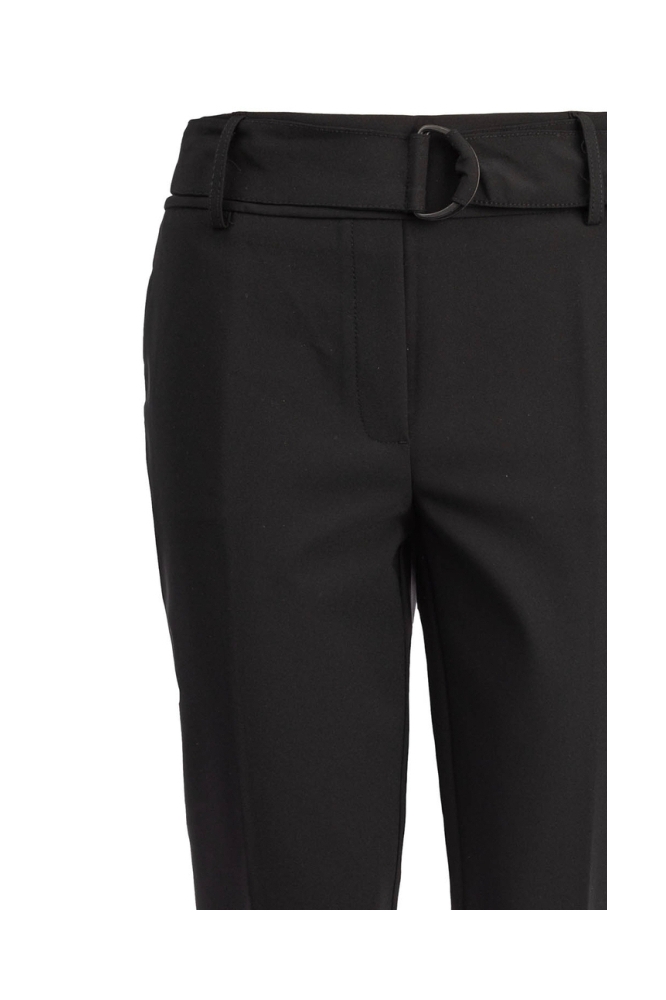 NED zwarte dames broek | Close up