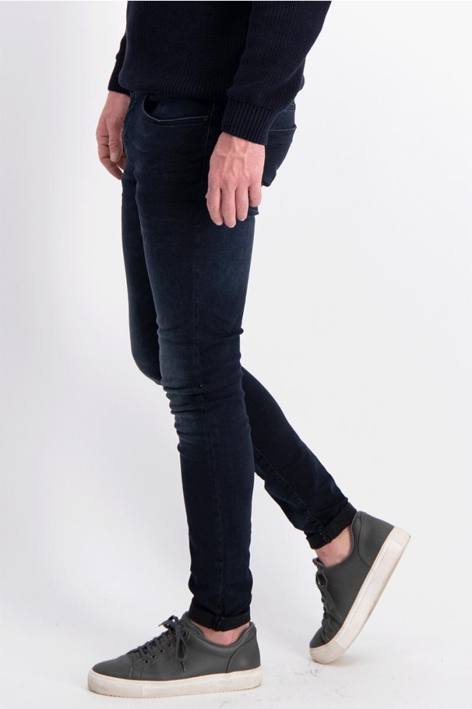 Cars blauwe heren jeans | Model zijaanzicht