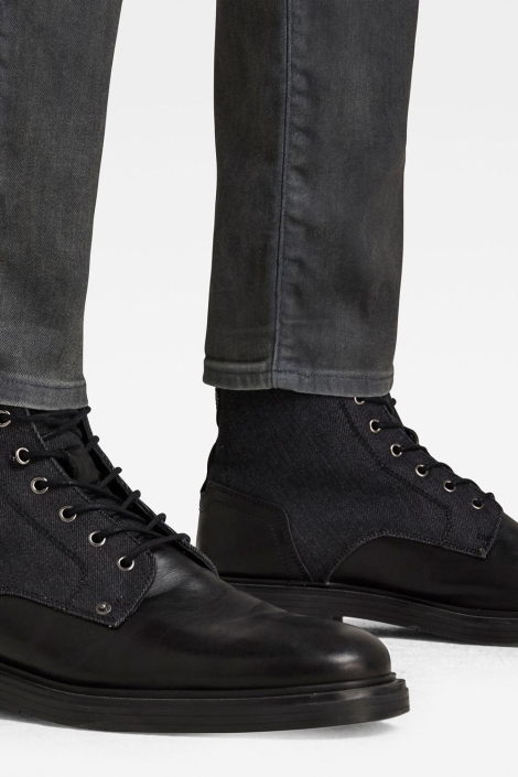 G-Star RAW grijze heren jeans | Close up