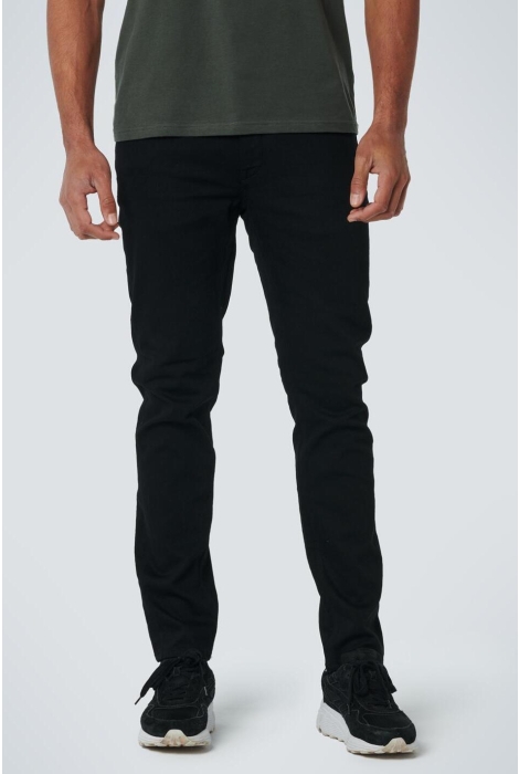 NO-EXCESS denim, regular 711, black, stretch