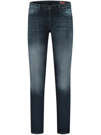 Purewhite Jeans 3D WHISKERS THE JONE W0110 84 DENIM DARK BLUE